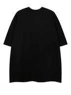 Letter Graffiti Loose Short Sleeve T-Shirt