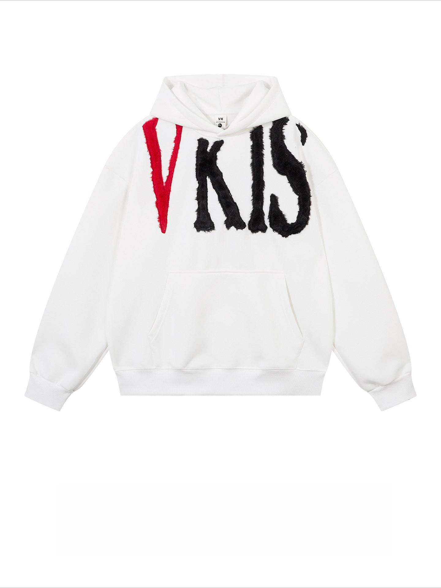 Embroidered Letter Hoodies