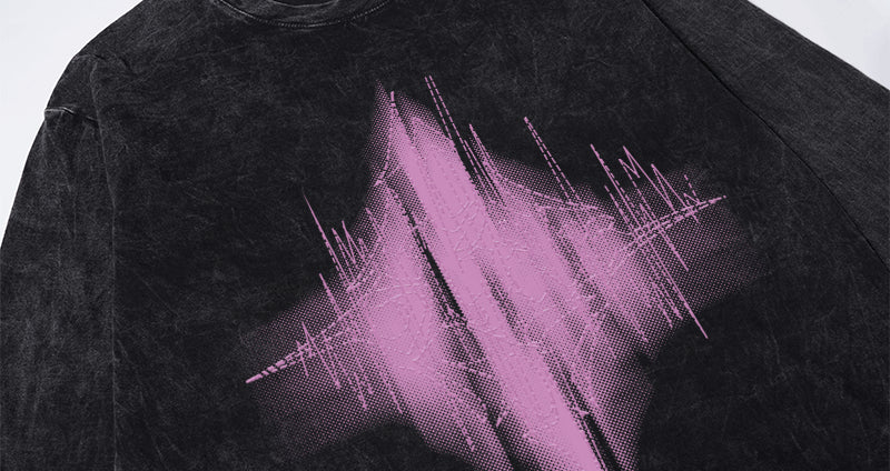 Vintage Hip Hop Street Oversize Loose T-Shirt