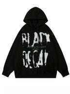 Letter Print Hoodies