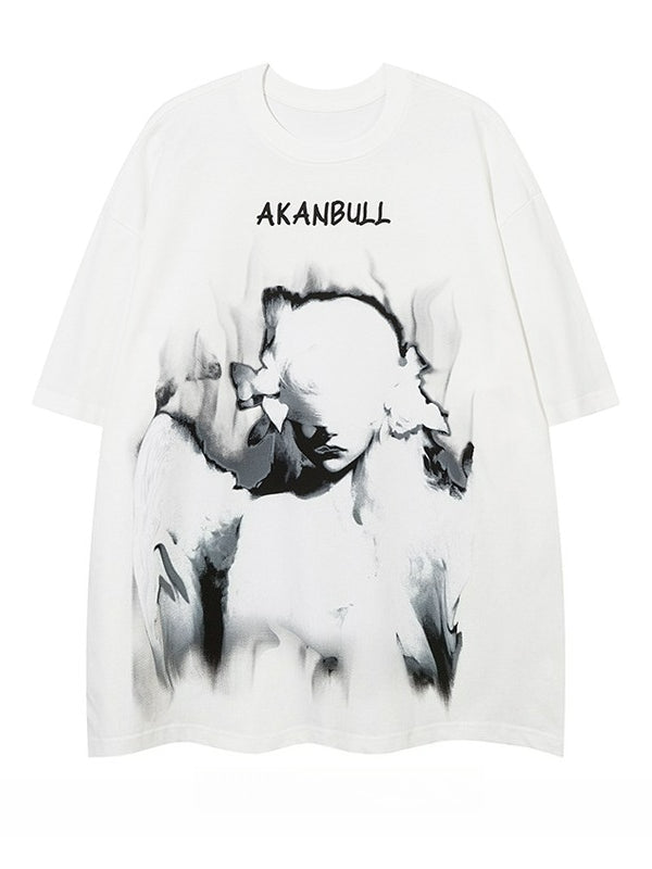 Dark Hip Hop Loose Short Sleeve T-Shirt