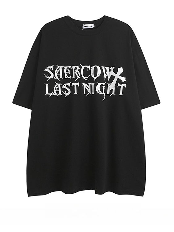 Hip Hop Loose Short Sleeve T-Shirt