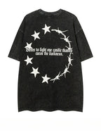 Cartoon Print T-shirt