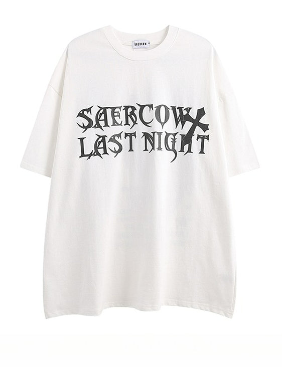 Hip Hop Loose Short Sleeve T-Shirt