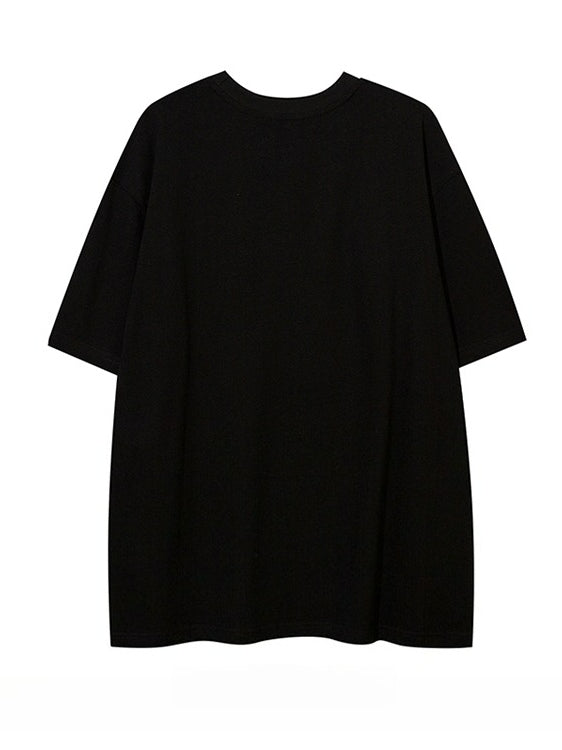 Gothic Oversize Short-sleeved T-shirt