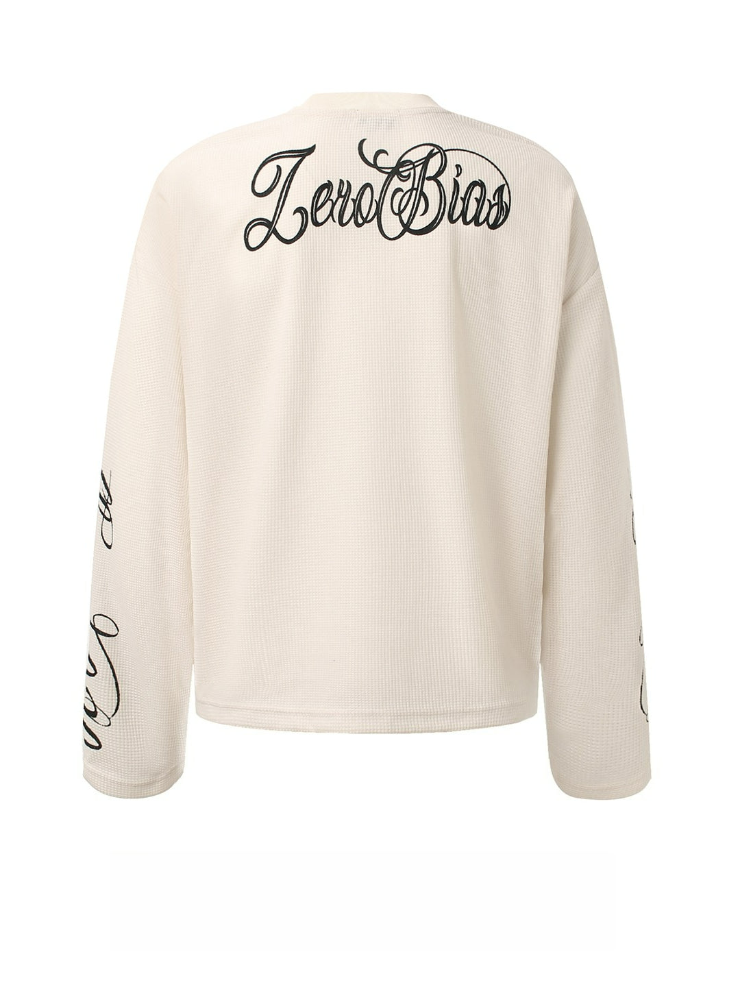 Letter Print Vintage Long-sleeved T-shirt