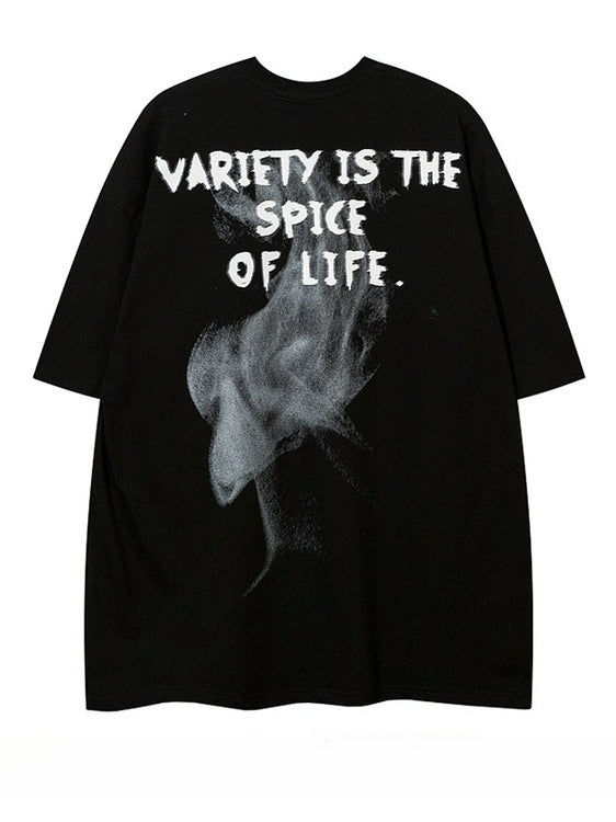 Cartoon Printed Short Sleeve T-Shirt