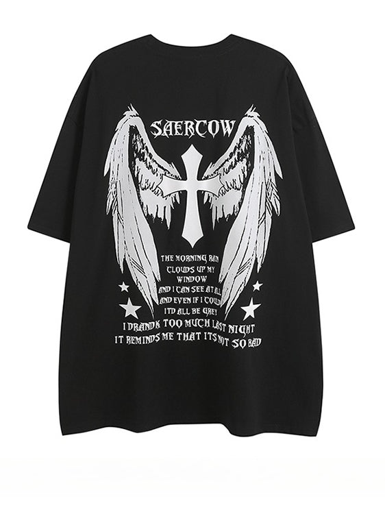 Hip Hop Loose Short Sleeve T-Shirt