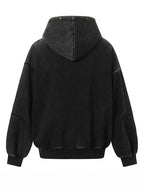 Rivet Zip Cardigan Hoodies