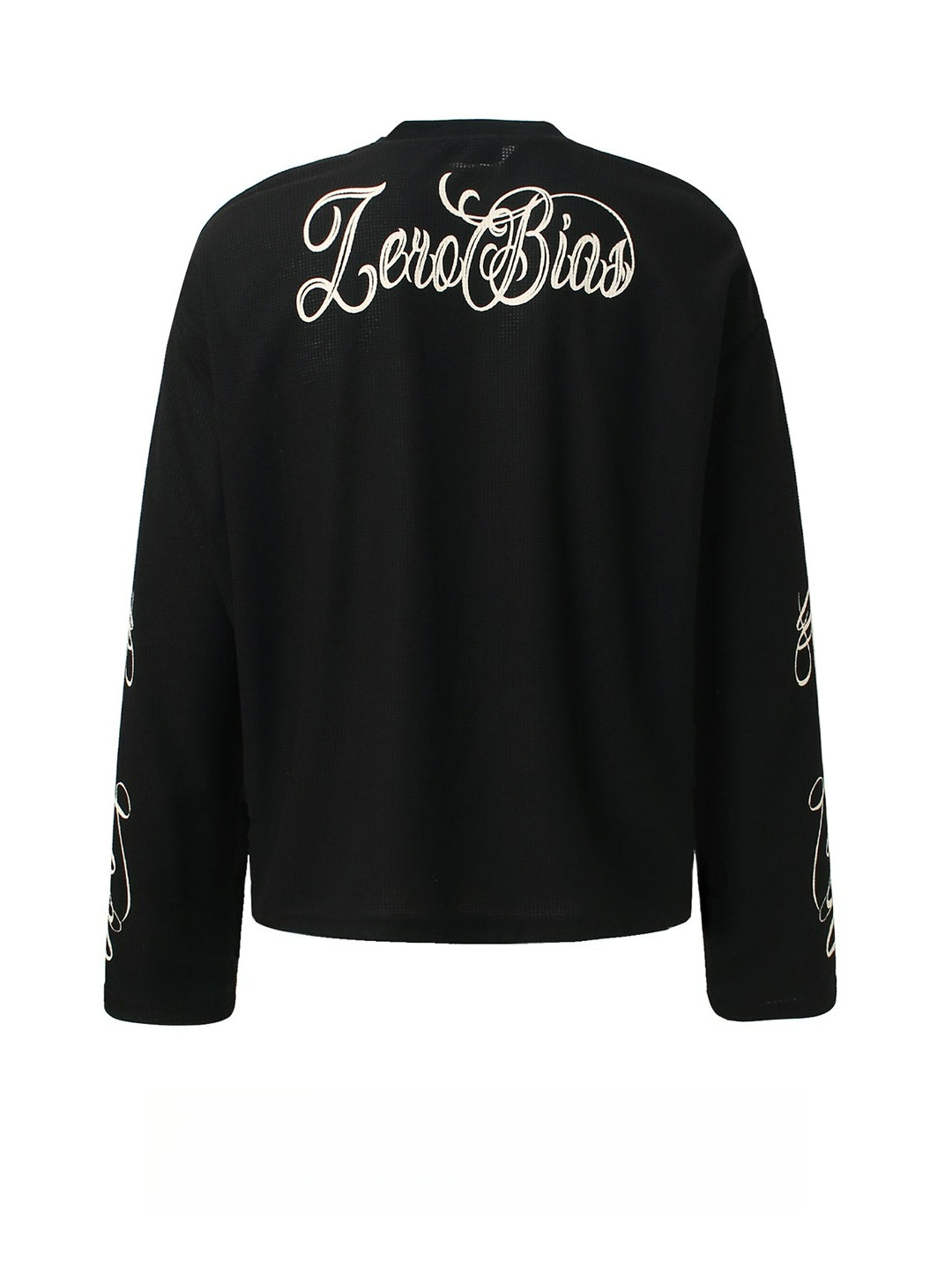 Letter Print Vintage Long-sleeved T-shirt