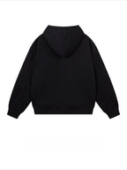 Embroidered Letter Hoodies