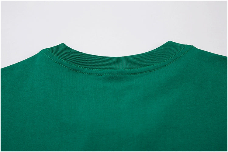 Letter Graffiti Loose Short Sleeve T-Shirt