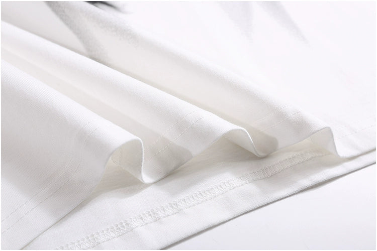 Graffiti Letter Loose Short Sleeve T-Shirt