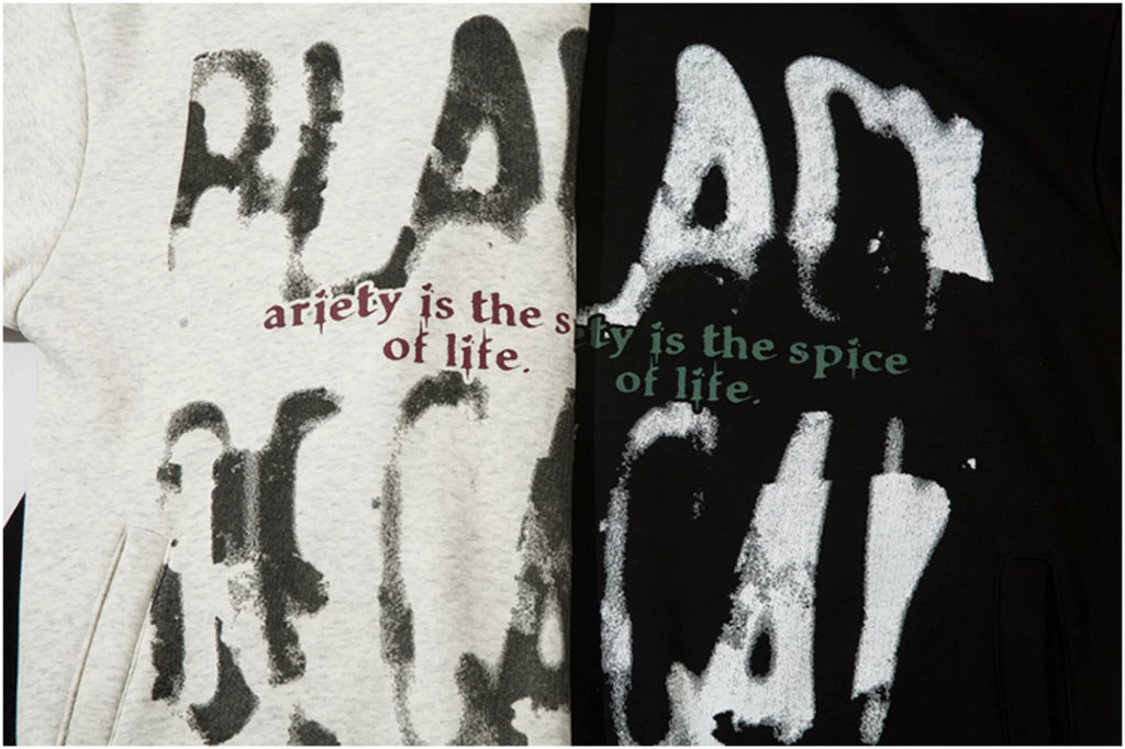 Letter Print Hoodies