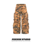 Vintage Camouflage Track Pants