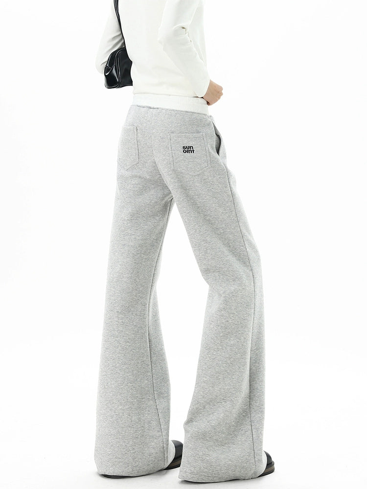Sports Fleece Sweatpants Casual Pants