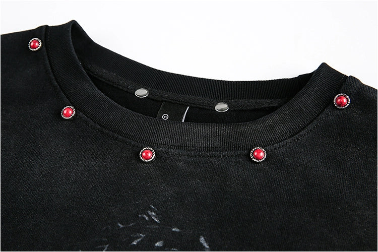 Rock Boy Printed Loose Top