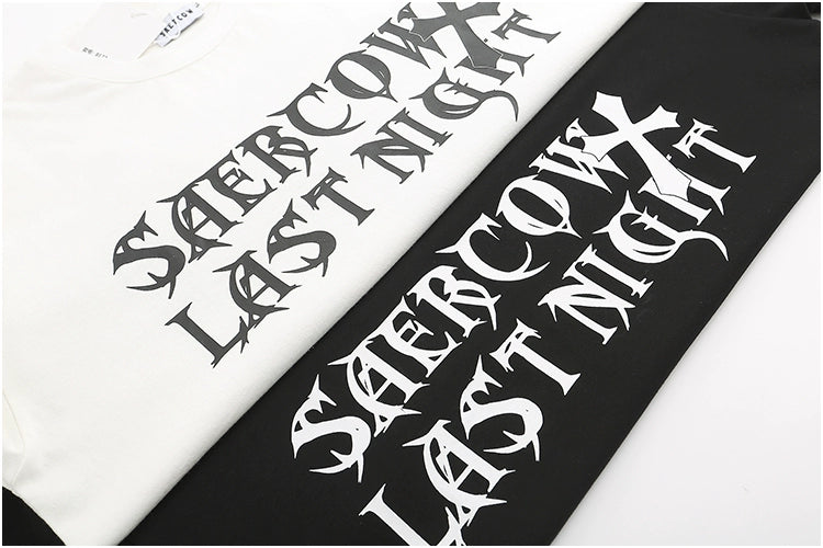 Hip Hop Loose Short Sleeve T-Shirt