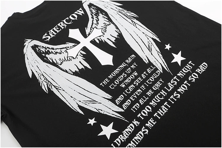 Hip Hop Loose Short Sleeve T-Shirt