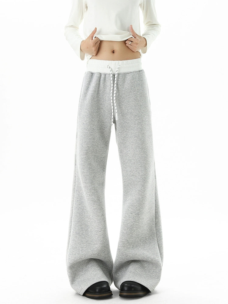 Sports Fleece Sweatpants Casual Pants