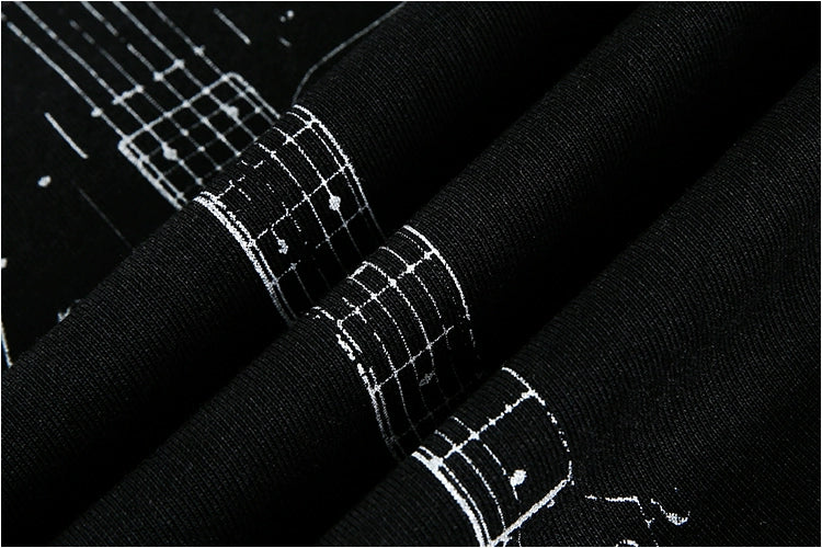 Rock Boy Printed Loose Top