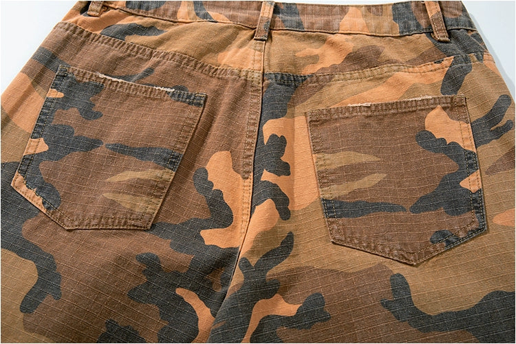 Vintage Camouflage Track Pants