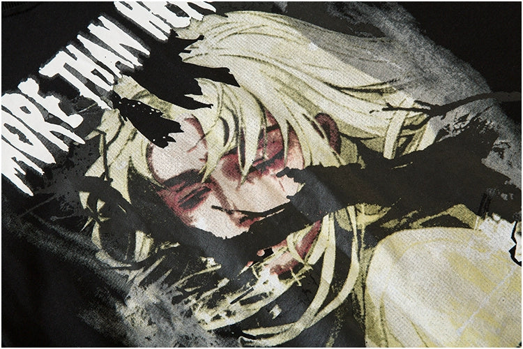 Cartoon Printed Short Sleeve T-Shirt