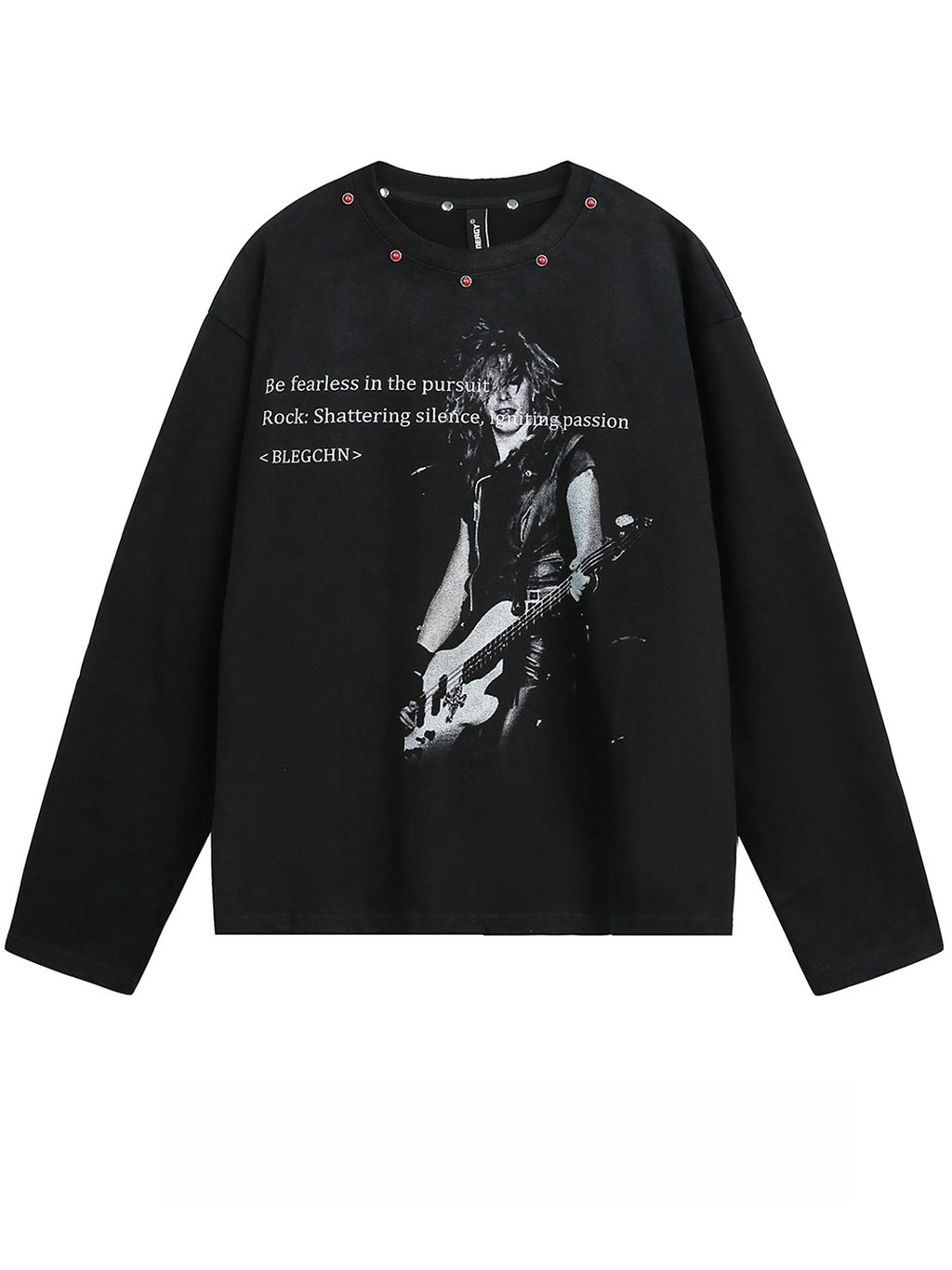 Rock Boy Printed Loose Top