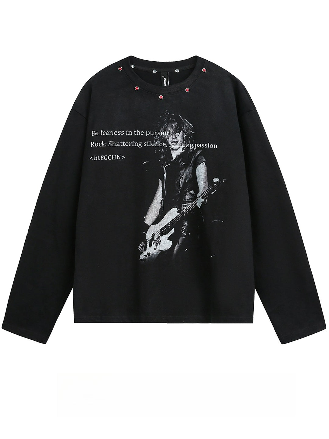 Rock Boy Printed Loose Top