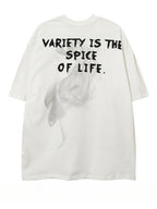 Cartoon Printed Short Sleeve T-Shirt