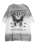 Butterfly Print Short-sleeved T-shirt